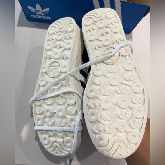 ADIDAS ORIGINALS Black Gazelle Bold Platform Sneakers - Picture 7 of 10